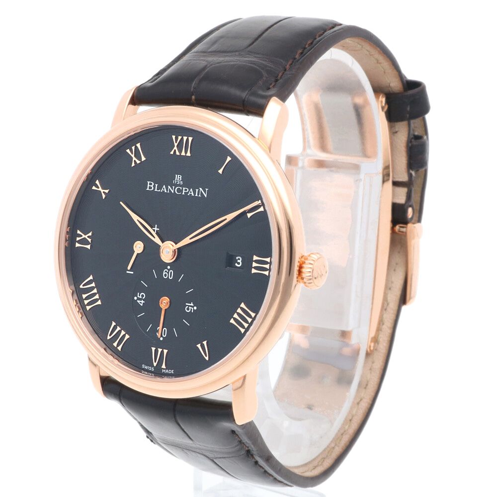 ブランパン ヴィルレ ウルトラスリム 金無垢 18金 ブランパン BLANCPAIN ヴィルレ ウルトラスリム 18KYG BOX・保証書・取