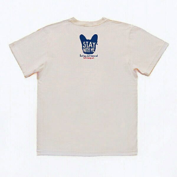 種類4：ベージュ/Lサイズ 【簡易ラッピング無料対象】フレンチブルドック フォーン 半袖Tシャツ  飼い主様用 厚手 透けない ユニセックス・プリントTシャツ ベージュ  ホワイト グレー半袖 Tシャツ メンズ レディース KM704TS