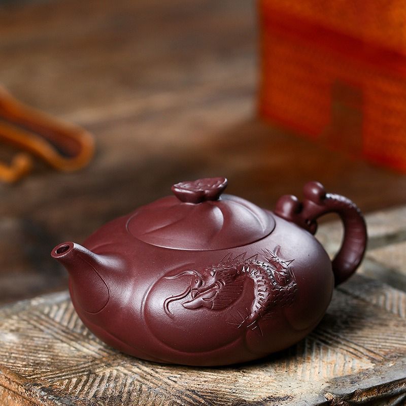 手作りする   紫砂   急須   茶器 茶壷 急須 紫砂壺 ティーポット 常滑焼 紫砂茶器 唐物紫泥急須 紫砂