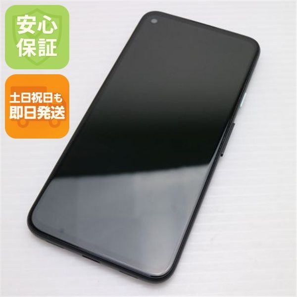 新品同様 SoftBank Google Pixel 4a 128GB ジャストブラック