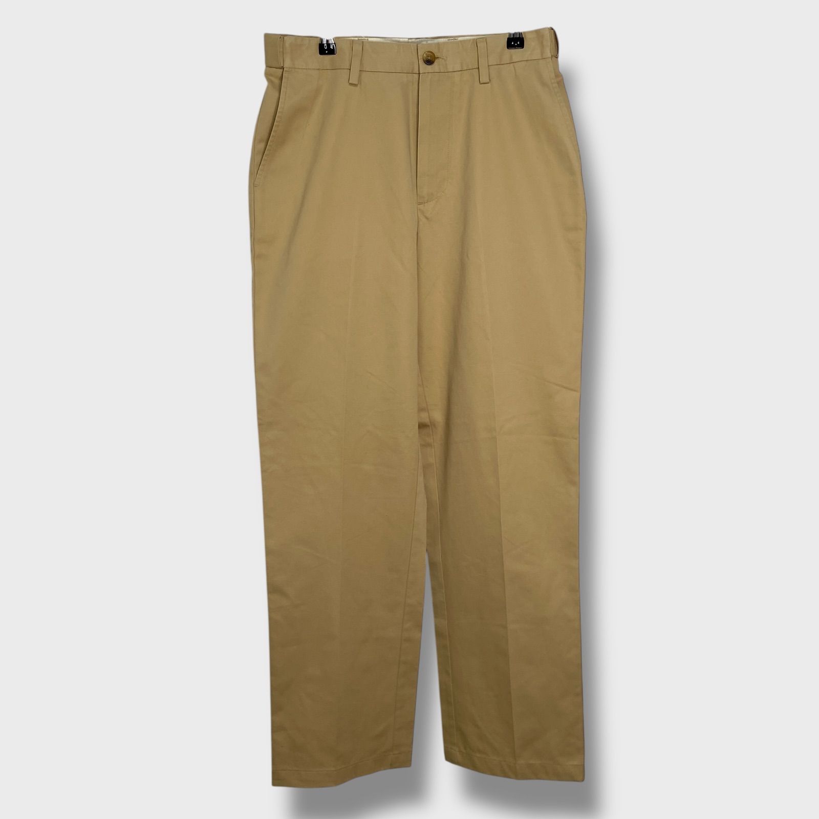 L .L .BEAN エルエルビーン チノパンツ W 32L34 ベージュ E25M
