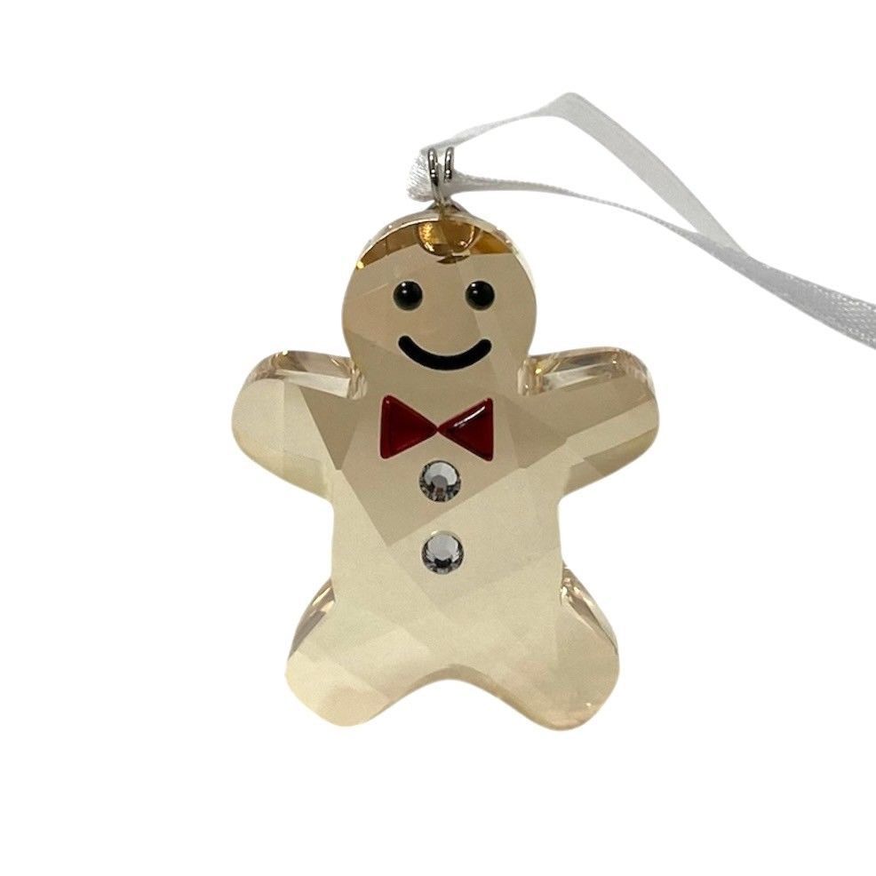 U【SWAROVSKI】トゥインクリング ジンジャーブレッドマン オーナメント