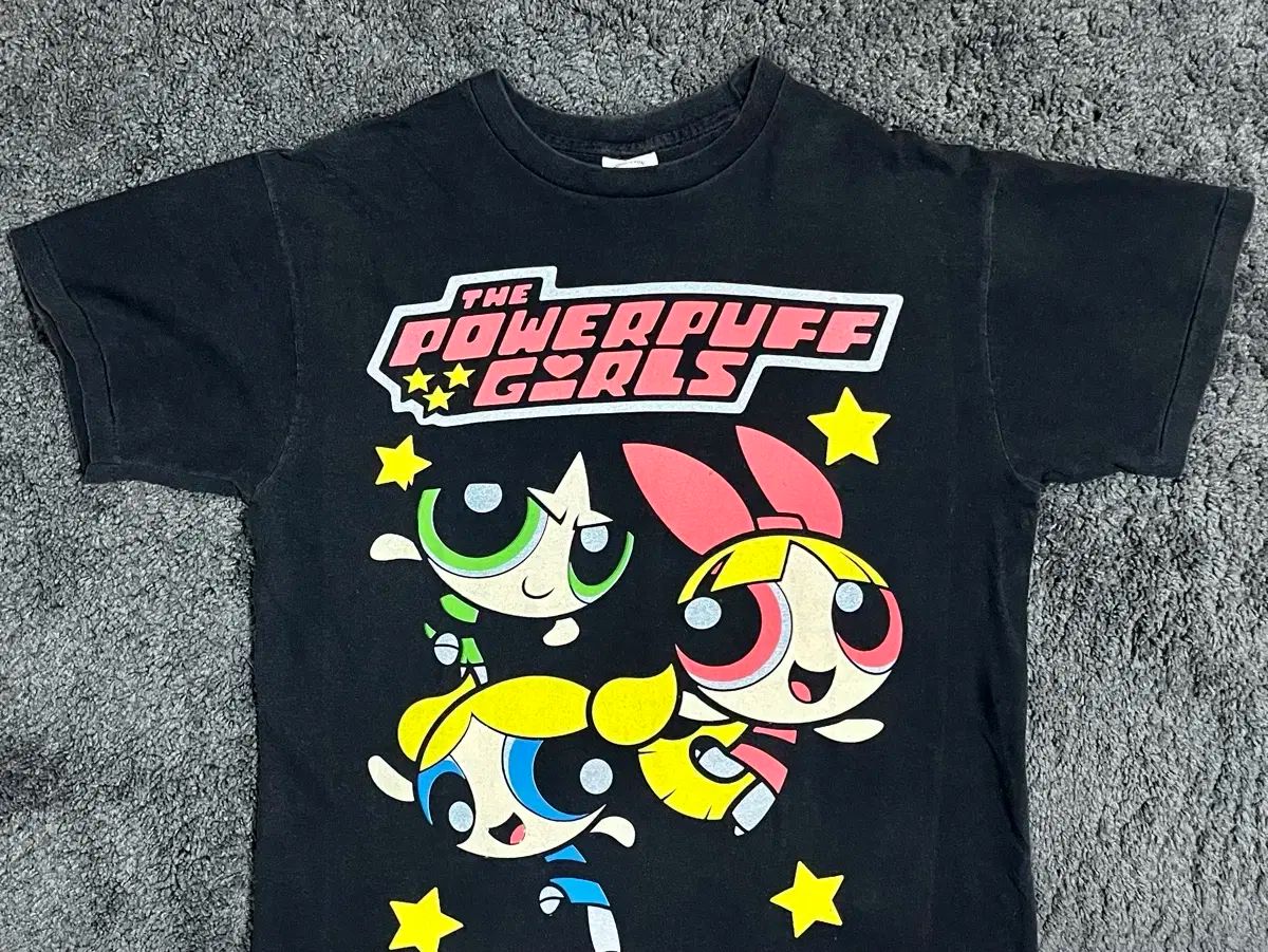 rep ） ヴィンテージ パワーパフ・ガールズ Tシャツ プリントtシャツ 韓国