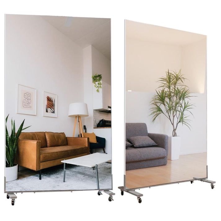 軽壁掛け鏡160x100白＋キャスタ大 軽壁掛け鏡160x100白＋キャスタ大 軽壁掛け鏡160x100白＋キャスタ大