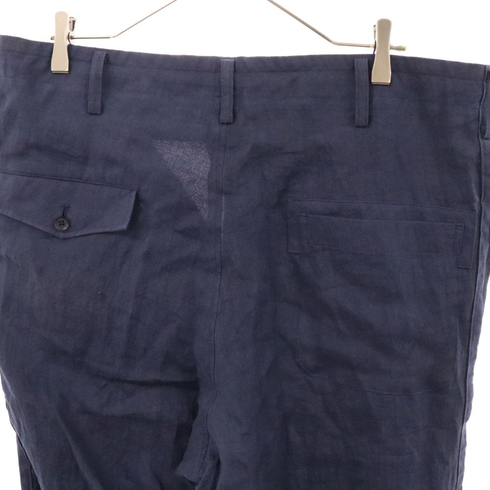 美品 15AW⭐️ヨウジヤマモトプールオム テーパードパンツ リネン100% 4 Yohji Yamamoto POUR HOMME (ヨウジヤマモト プールオム) 23SS