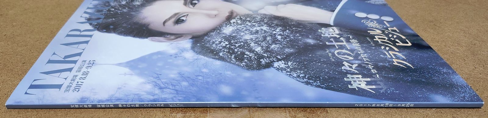 宝塚歌劇 神々の土地 2017年 宙組公演 パンフレット 過り 