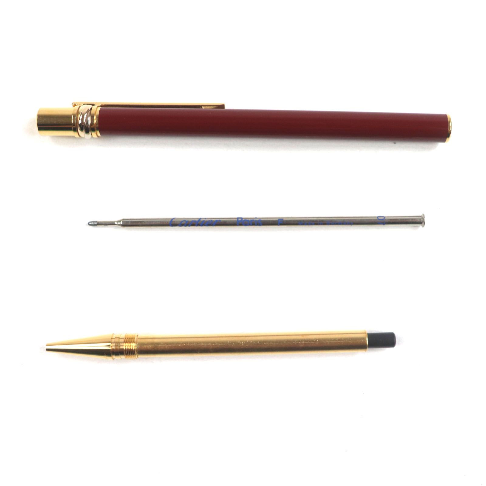 美品▽Cartier カルティエ トリニティ ドゥ カルティエ ロゴ刻印