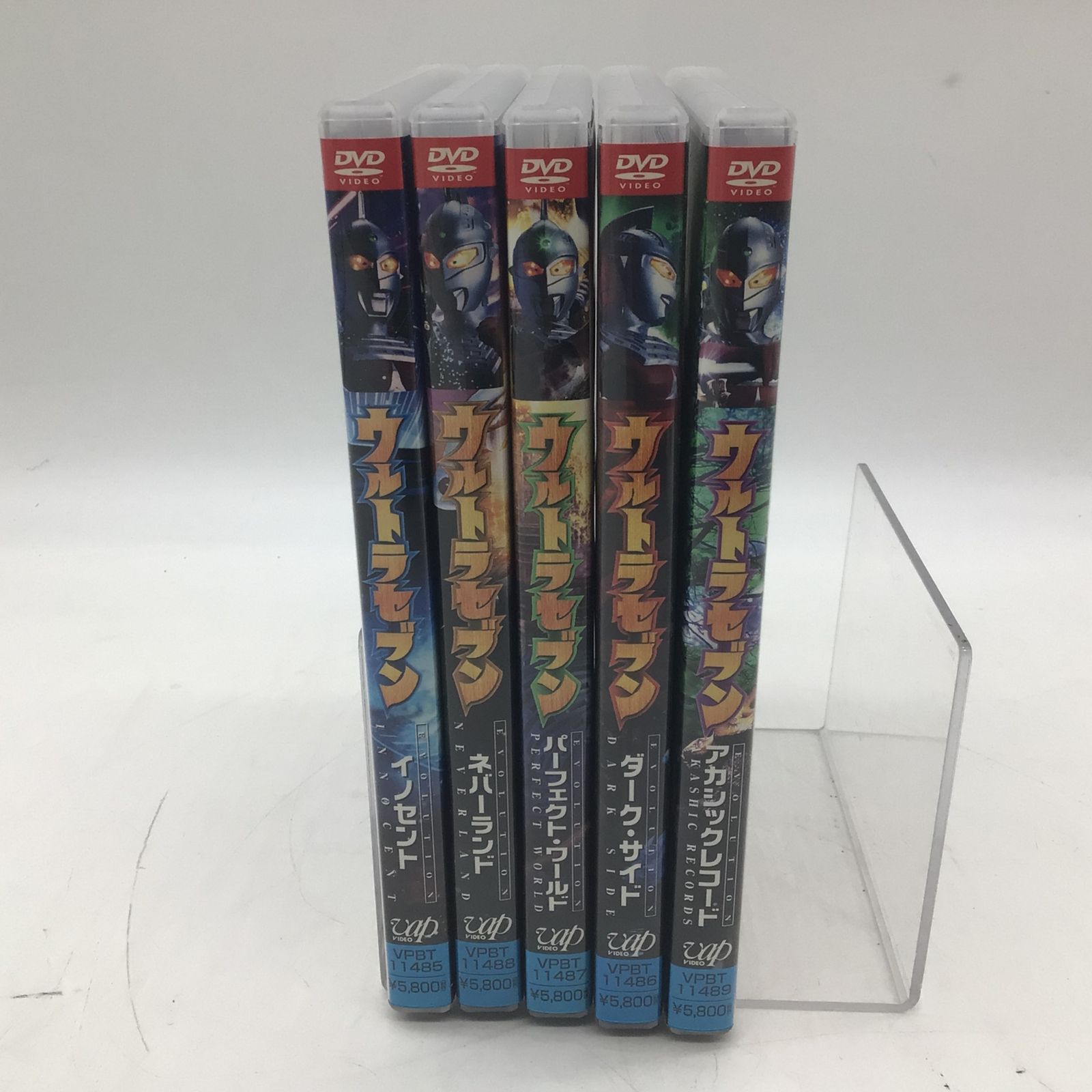 9324 DVD ウルトラセブン EVOLUTION 5点セット イノセント