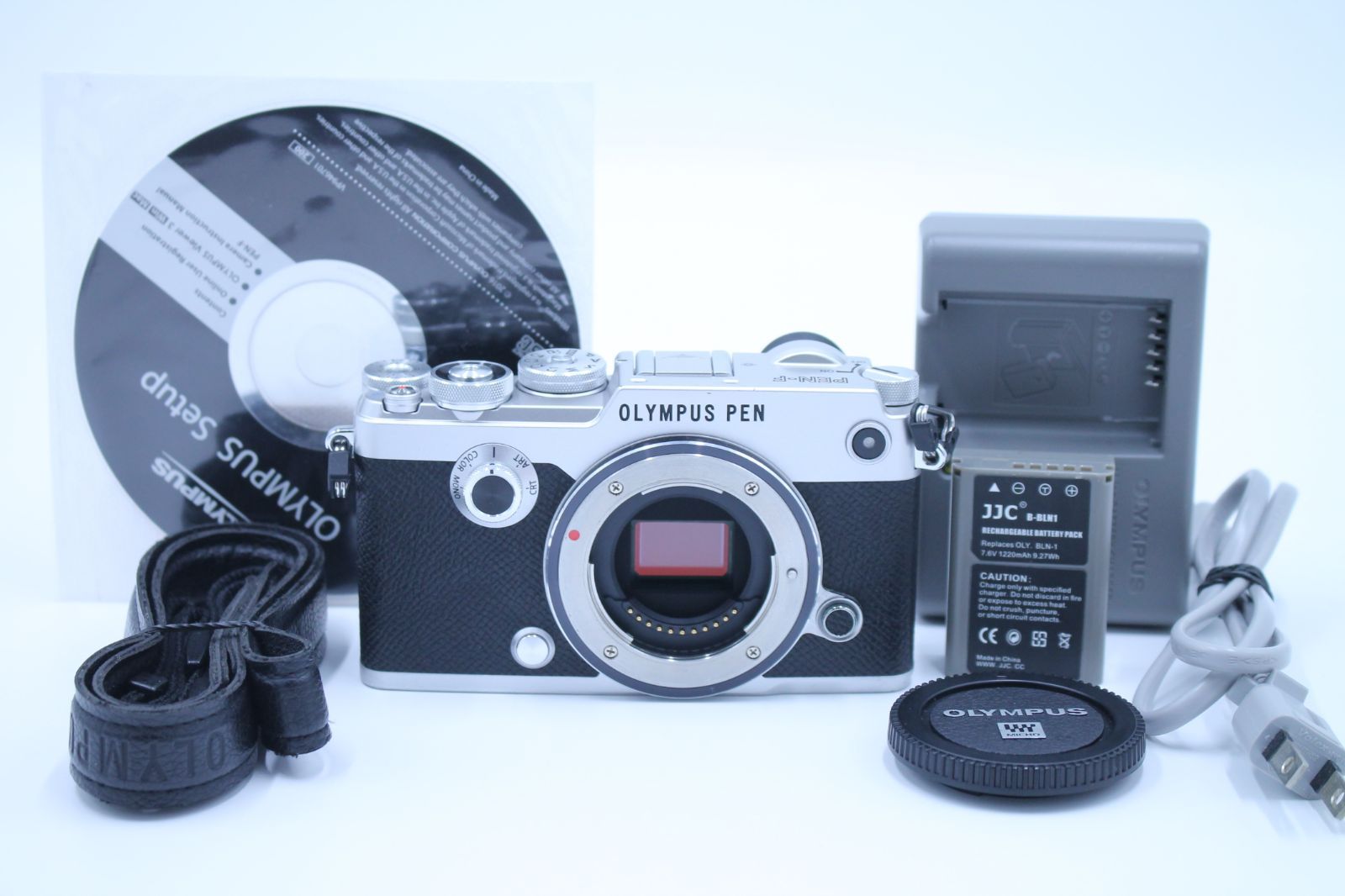 OLYMPUS - 【シャッター回数1607回!】■美品■ PEN-F Body SLV 並品＞オリンパス OLYMPUS PEN-F BODY SLV シャッター数29721枚