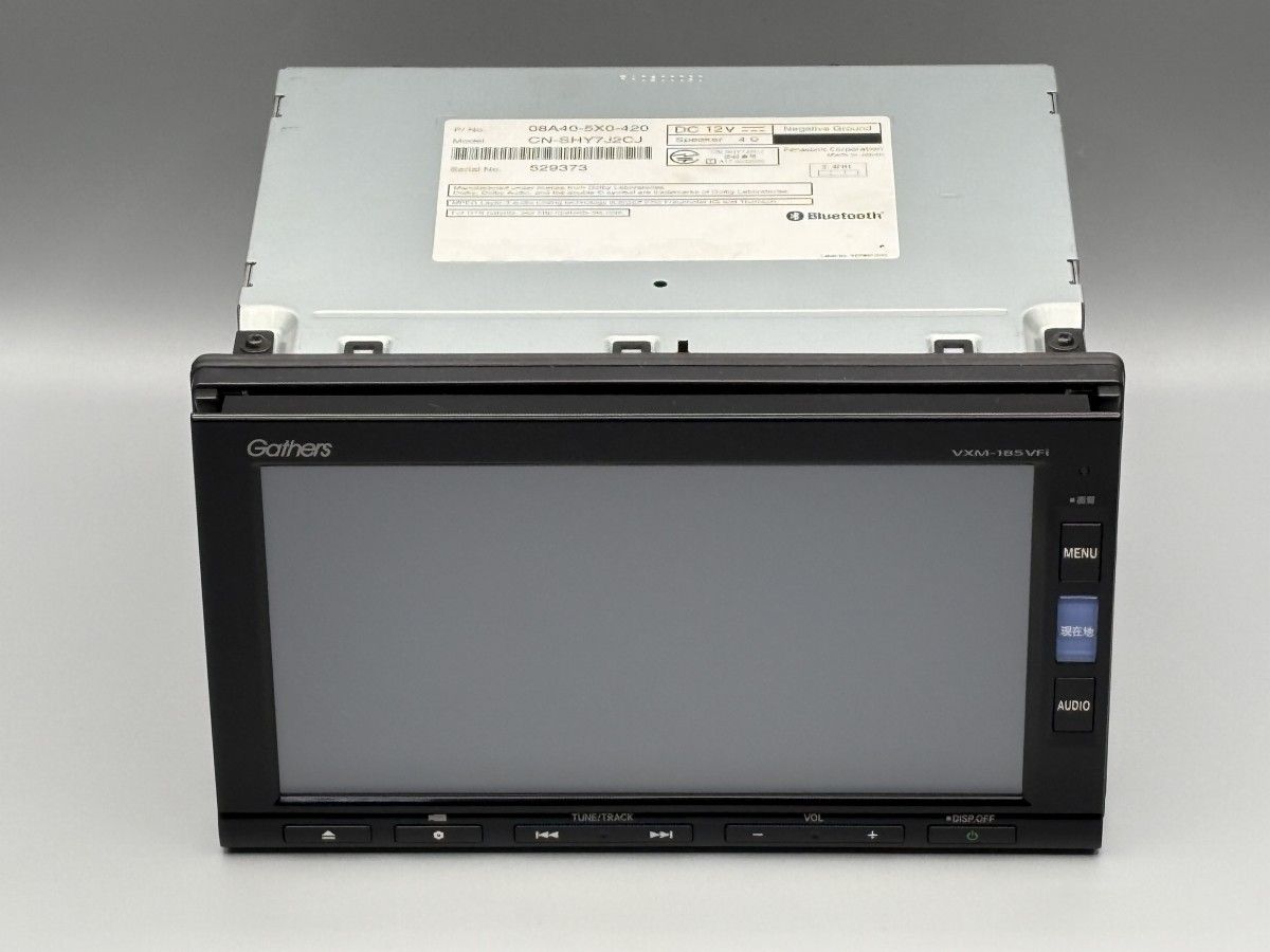 現状販売・動作確認済】ホンダ 純正 VXM-185VFi ギャザズ カーナビ CD