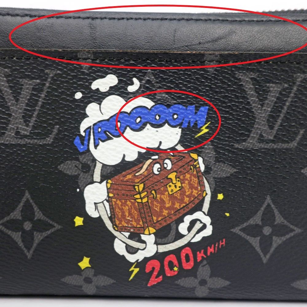 ルイヴィトン　ジッピードラゴンヌ　エクリプス　トランク ルイヴィトン Louis Vuitton モノグラムエクリプス ジッピー
