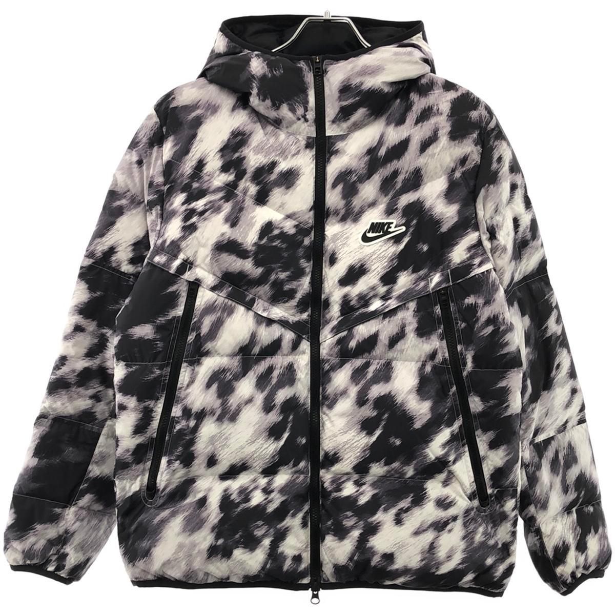 NIKE ナイキ AS M NSW DWN FIL WR JKT AOP フーデッドジャケット CU4407-133 ホワイト ブラック M