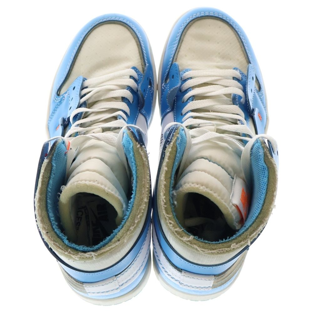 NIKE (ナイキ) ×OFF-WHITE AIR JORDAN 1 POWDER BLUE UNC AQ0818-148  