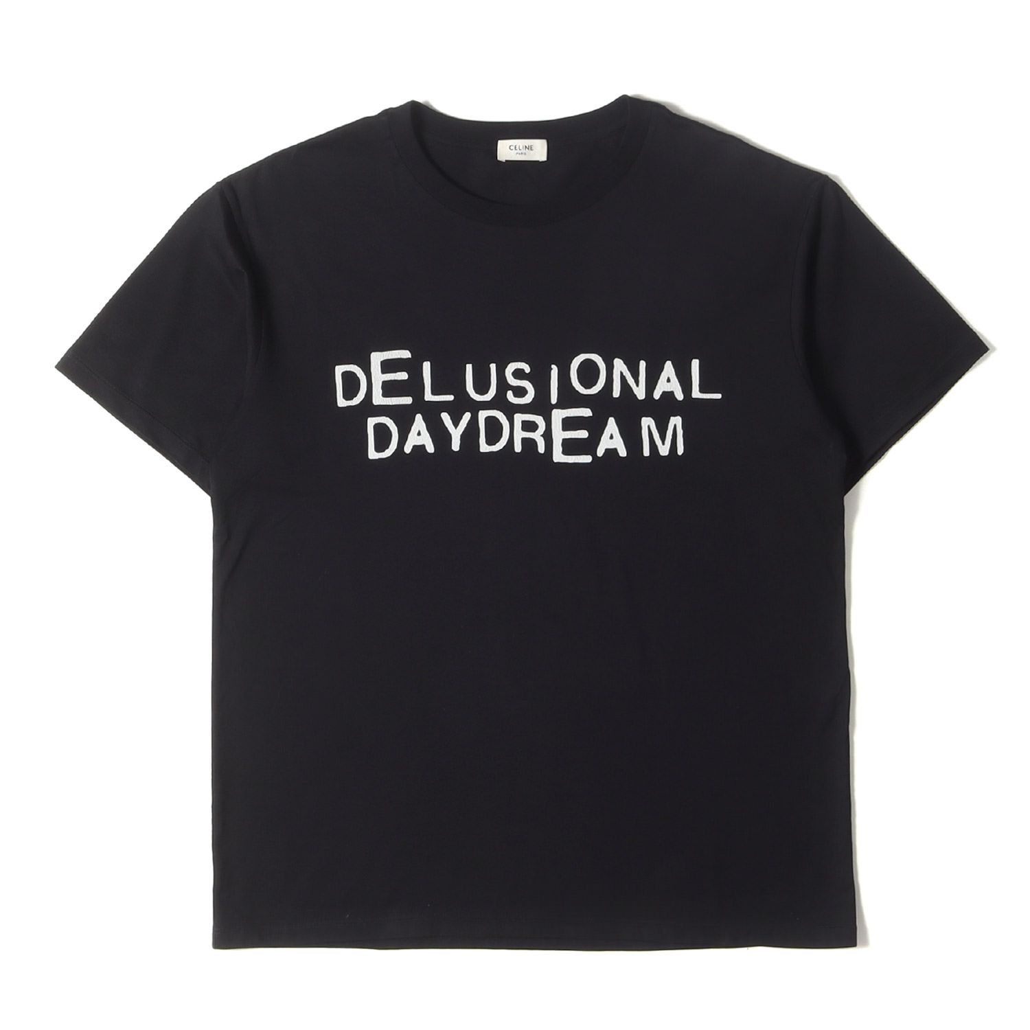 美品】CELINE セリーヌ Tシャツ サイズ:S / 24SS ロゴ クルーネック T 