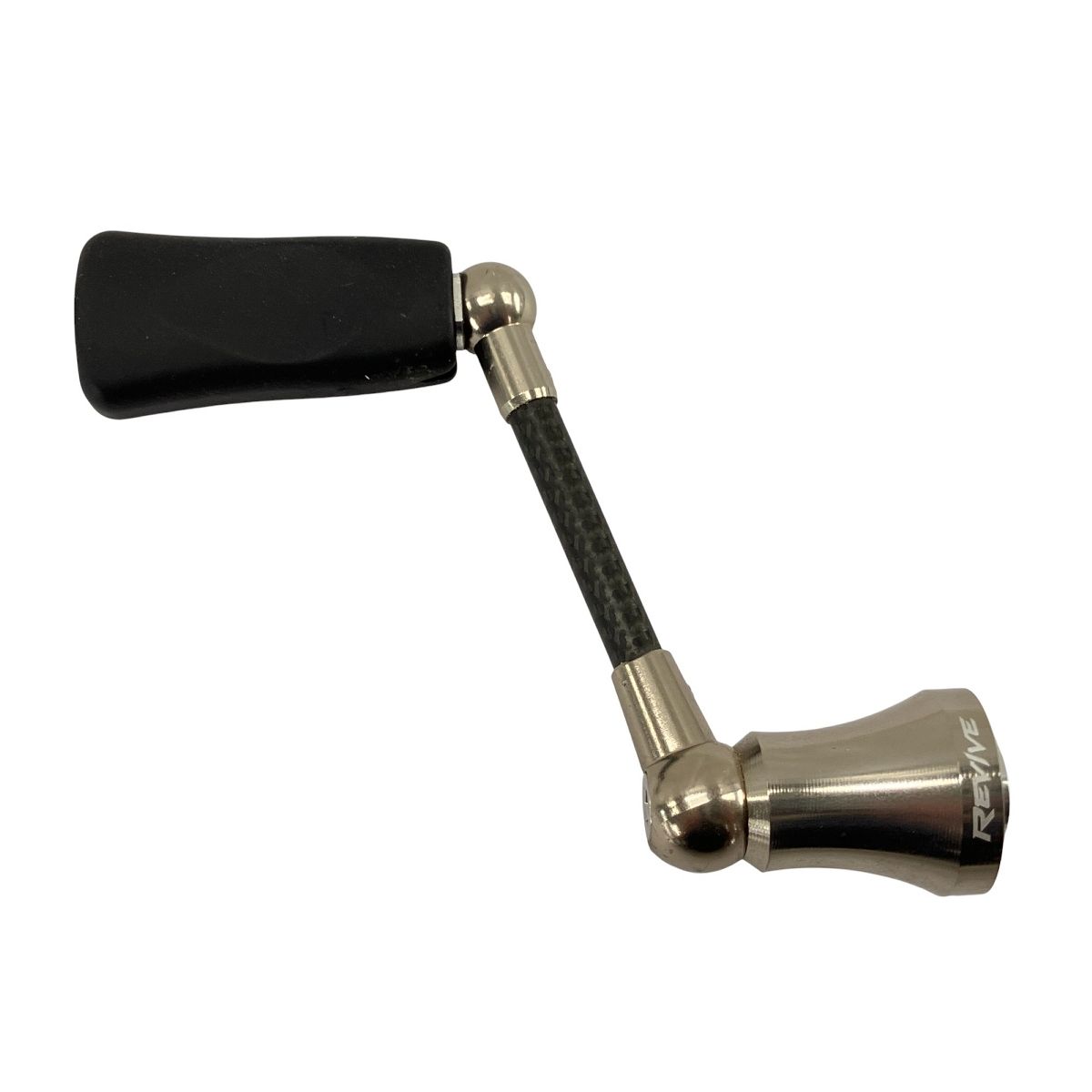 集中的な REVIVE リヴァイブ Funnel ファンネル ダイワ用 45mm シルバー RF-45DA-S 45ミリ カーボンハンドル 釣具 リール パーツ W10460320