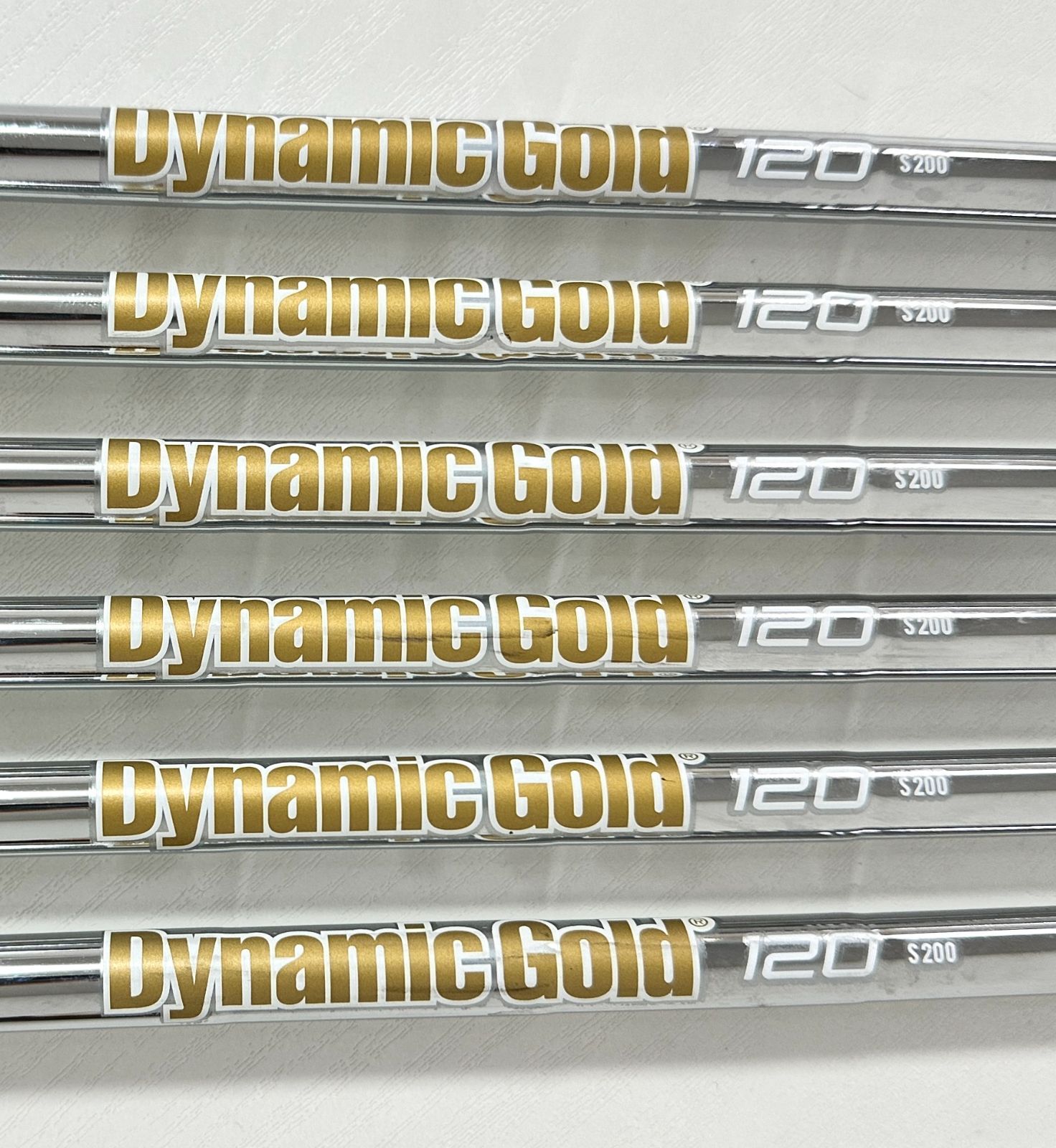 美品 ダイナミックゴールド 120 S200 VSS 6本 ダイナミックゴールド