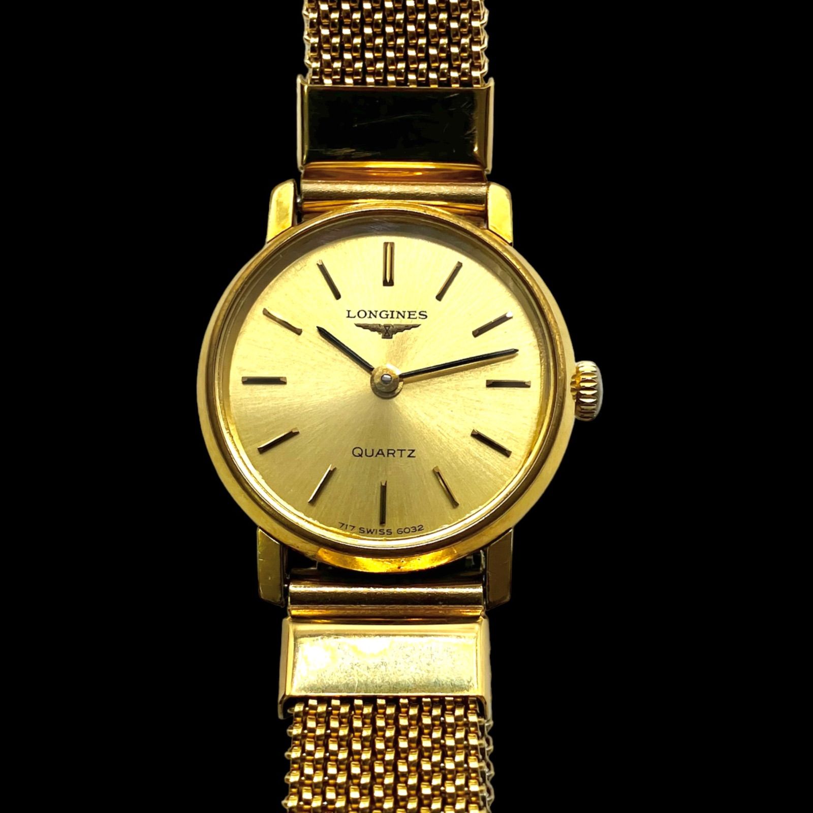極美品 新品電池交換済み】希少 LONGINES ロンジン プレゼンス 極美品 新品電池交換済み】希少 LONGINES ロンジン プレゼンス