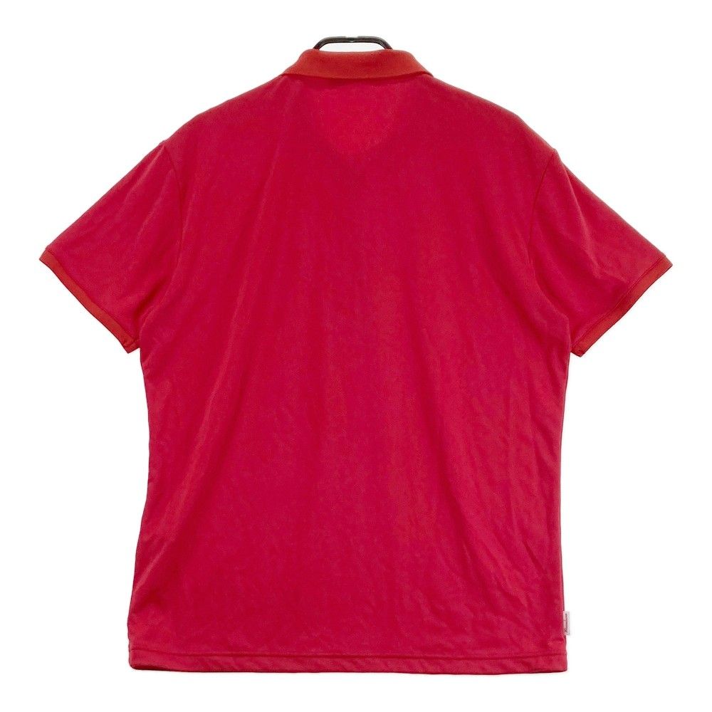 美品 XXL】RUSSELUNO ポロシャツ ルチャ ラインストーン ロゴ ワッペン