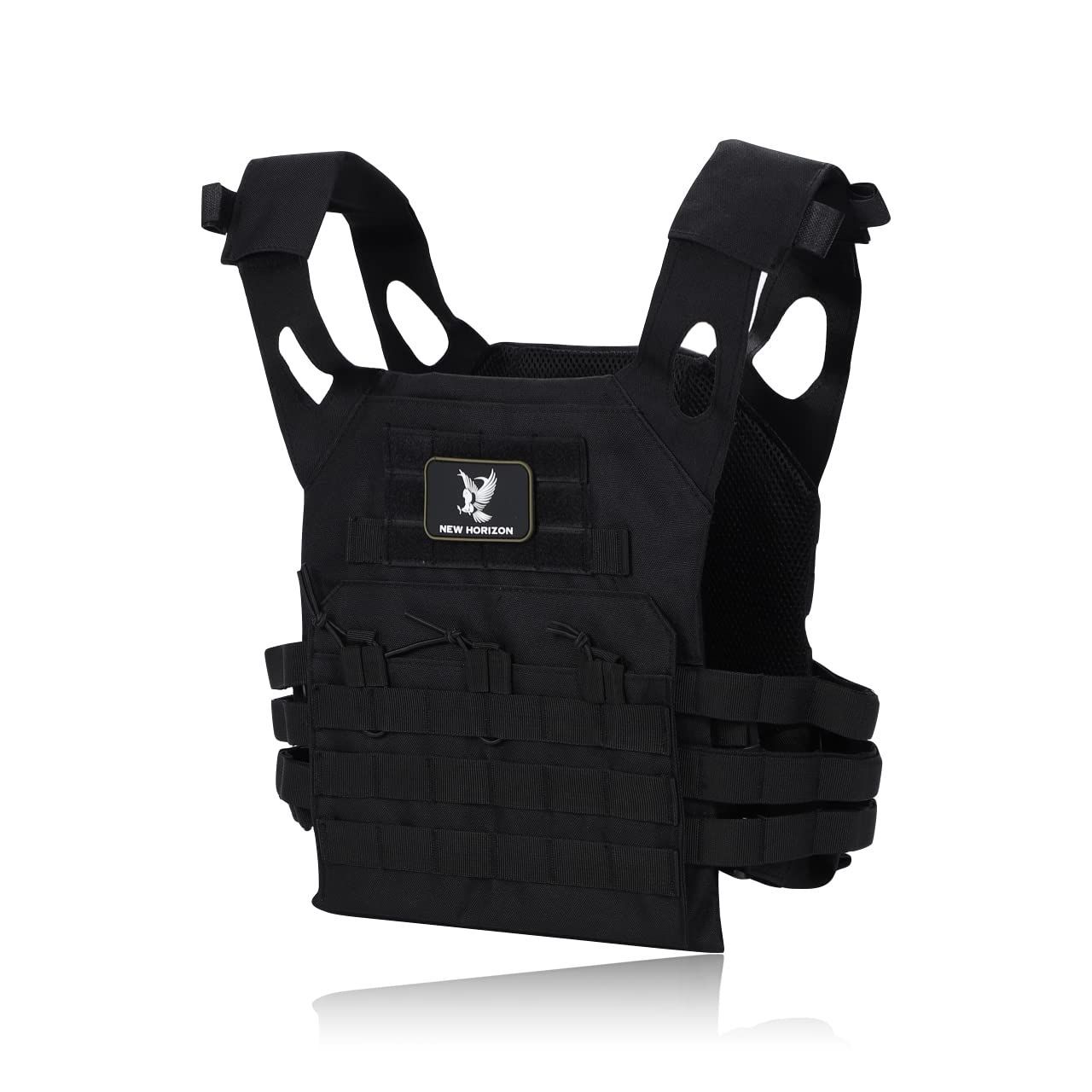 ブラック 【NEW HORIZON】 JPC Plate Carrier 600D Nylon EVA Dummy Plate 軽量 プレートキャリア  (BLACK) | Shop at Mercari from Japan! | Buyee