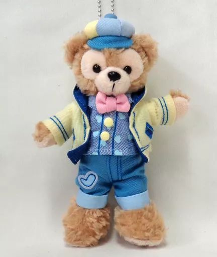 中古】ぬいぐるみ ダッフィー ぬいぐるみバッジ 「ダッフィーのハート