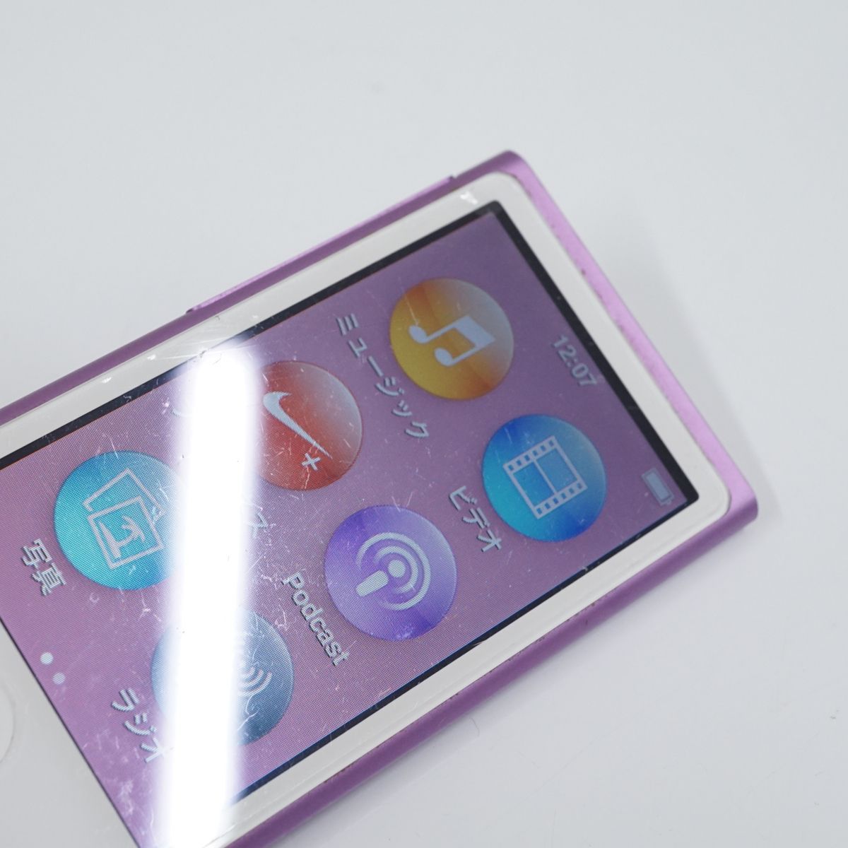 Apple iPod nano 第7世代 MD479J 16G 動作品 パープル iPod nano Apple 第7
