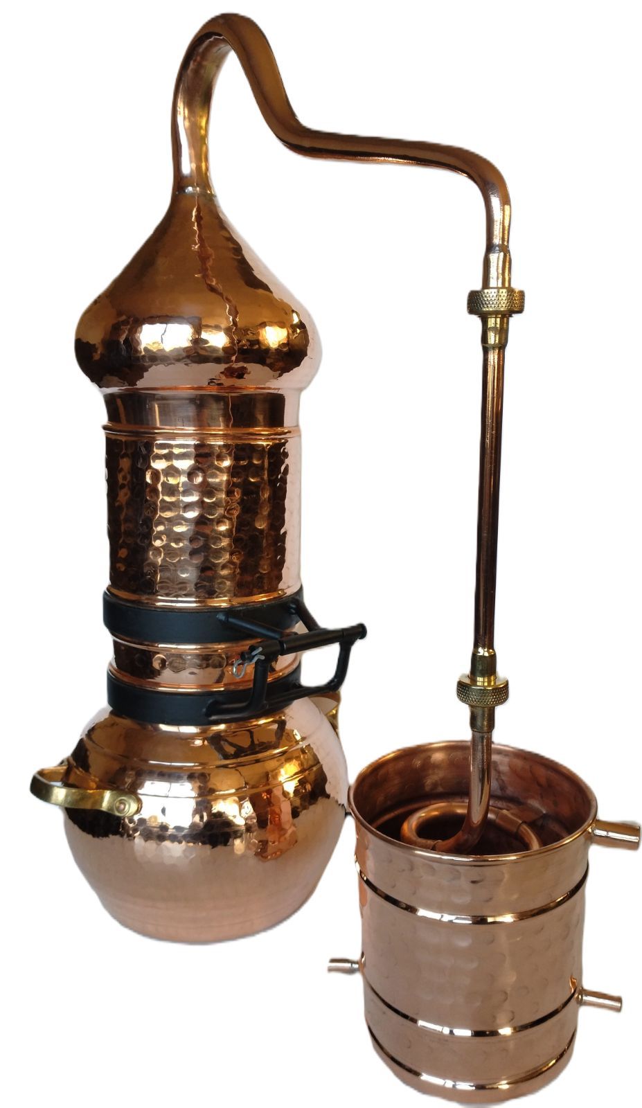 銅製蒸留器アランビック カラムタイプ 5L アランビック 銅製蒸留器