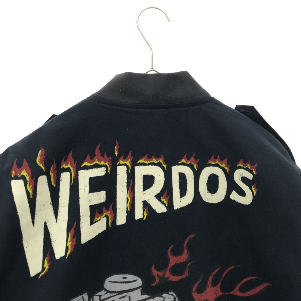 weirdo (ウィアード) 22AW PSYCHO FLAMES UTILITY JACKET サイコ