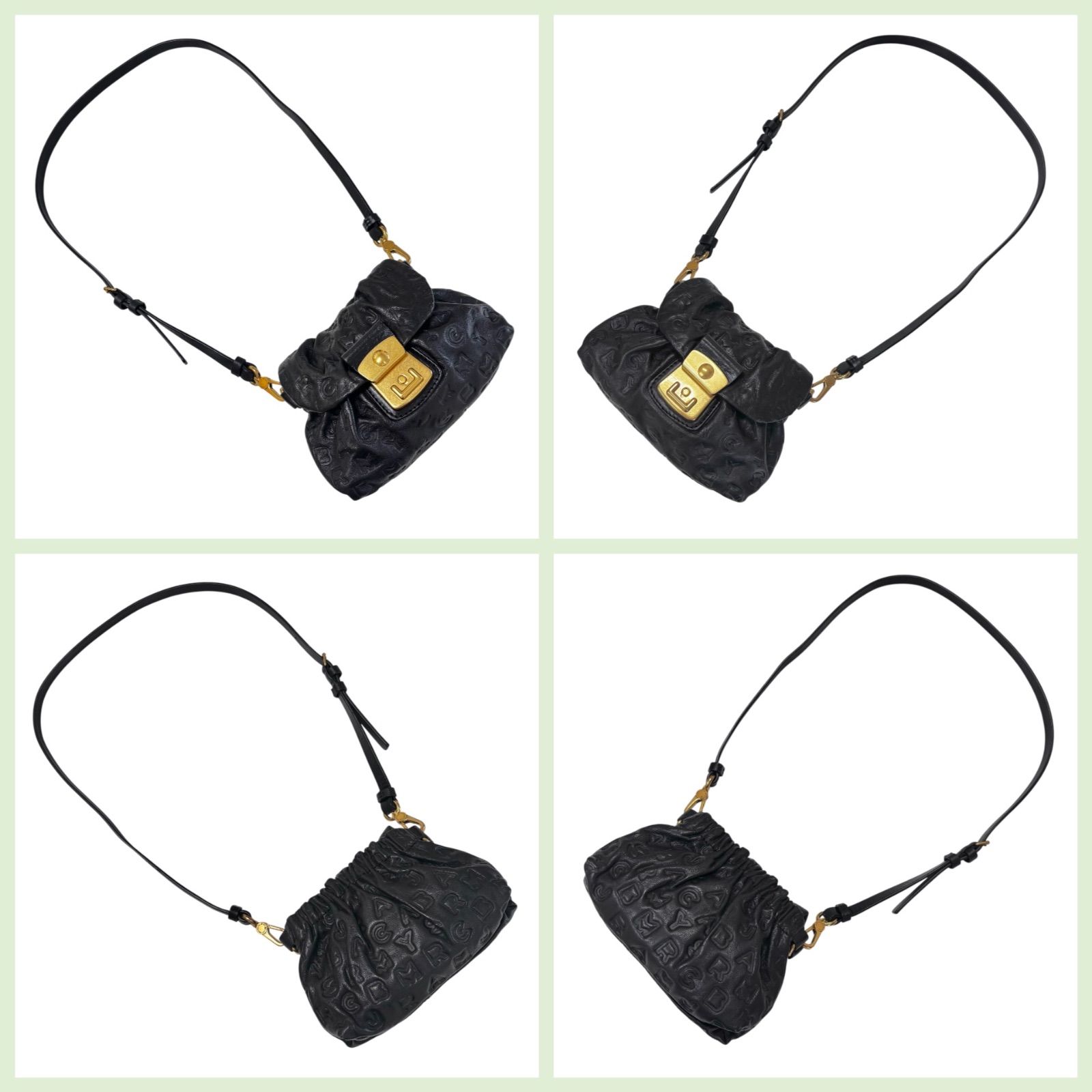 ⭐︎開店セール⭐︎ 人気 美品 マークバイマークジェイコブス レザー ロゴ① 美品⭐️Marc by Marc Jacobs】 マーク バイ マーク