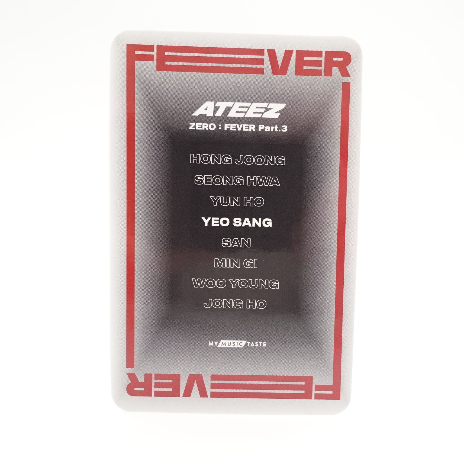 ATEEZ ヨサン トレカ MMT FEVER 【送料無料キャンペーン?】 - アイドル