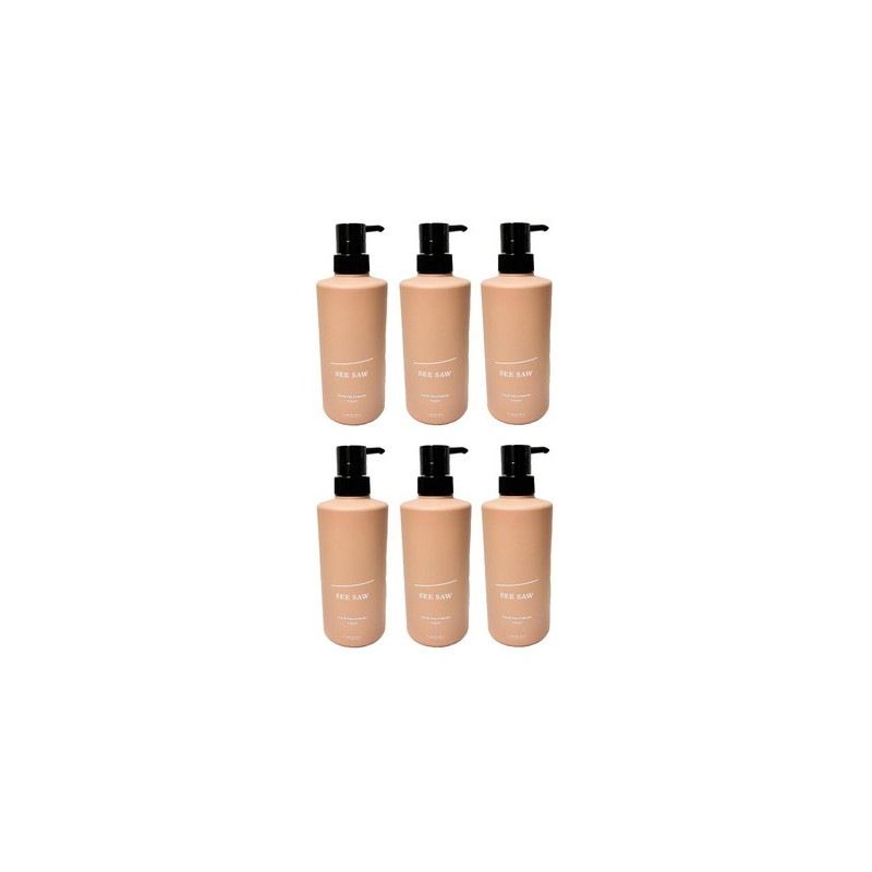ルベル シーソー SEE/SAW ヘアトリートメントT タイト 500ml ×6セット