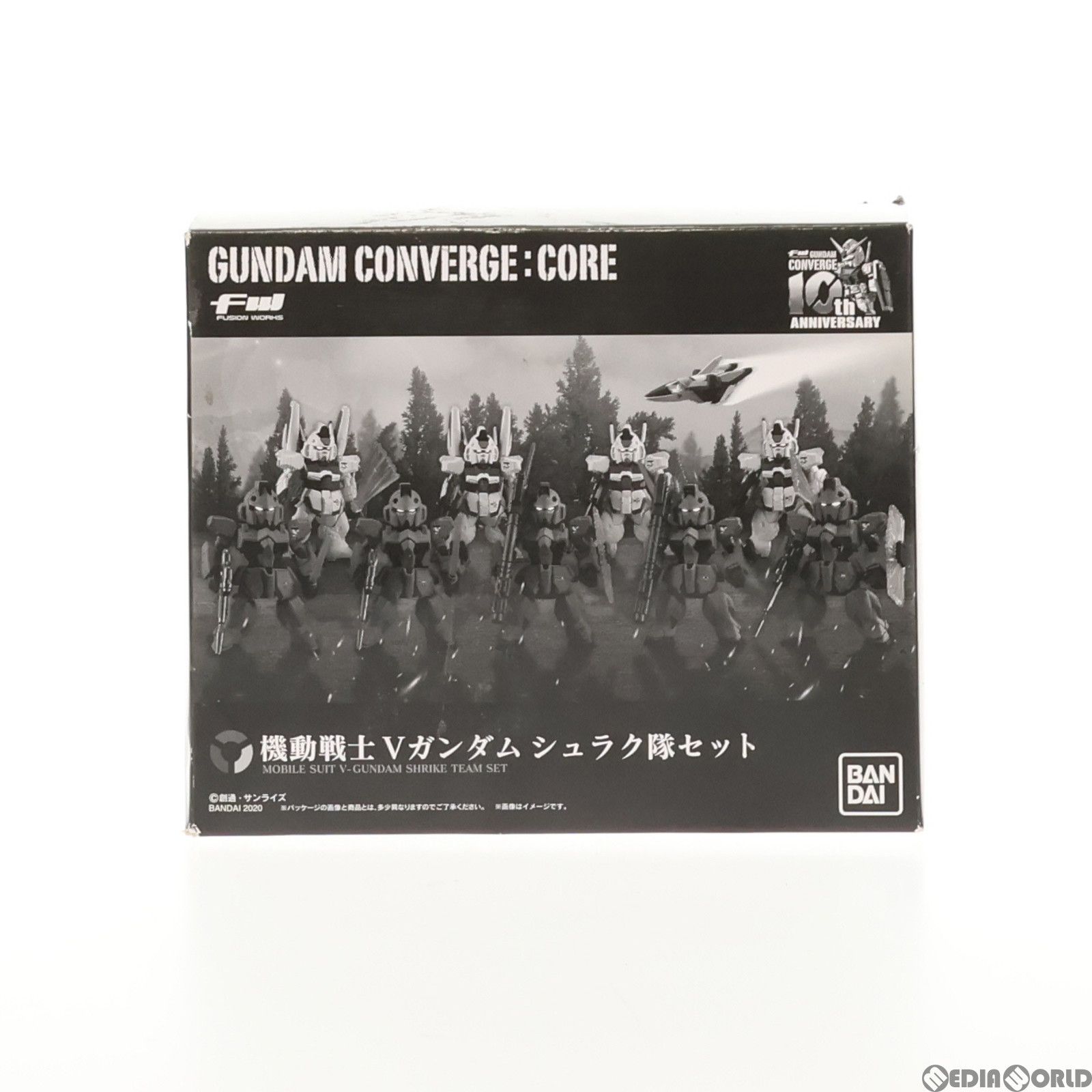 (食玩)プレミアムバンダイ限定 FW GUNDAM CONVERGE:CORE(ガンダムコンバージコア) 機動戦士Vガンダム シュラク隊セット フィギュア バンダイ