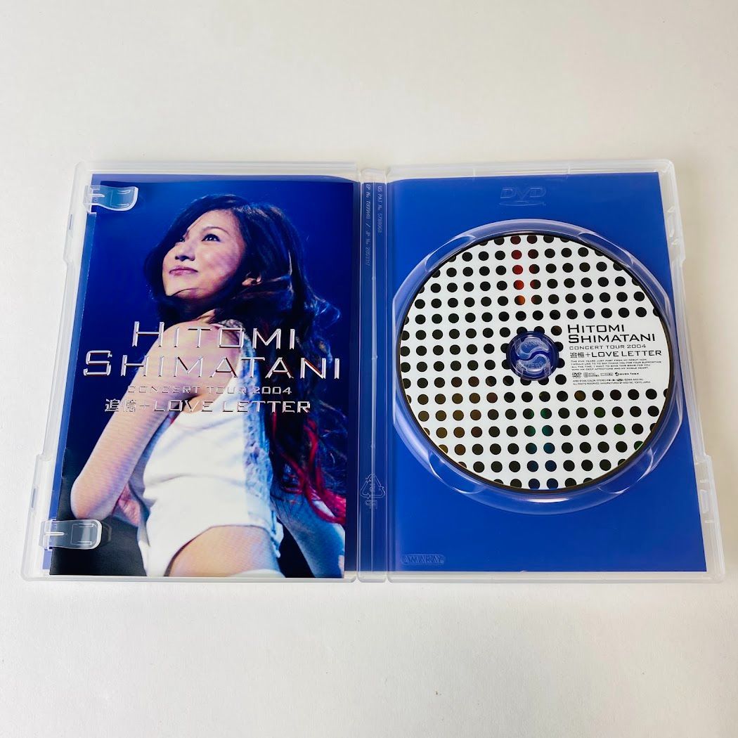 [セル版] 島谷ひとみ / HITOMI SHIMATANI CONCERT TOUR 2004 追憶+LOVE LETTER AVBD-91248 [MSC-N1]【DVD】