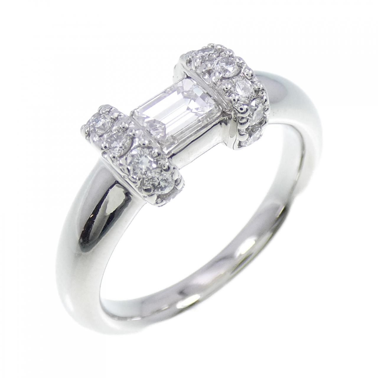 エクセルコダイヤモンド プラチナ ダイヤモンド ソリティア リング エクセルコ プラチナ ダイヤ ソリティア リング 0.357ct 3EXH&C 鑑定