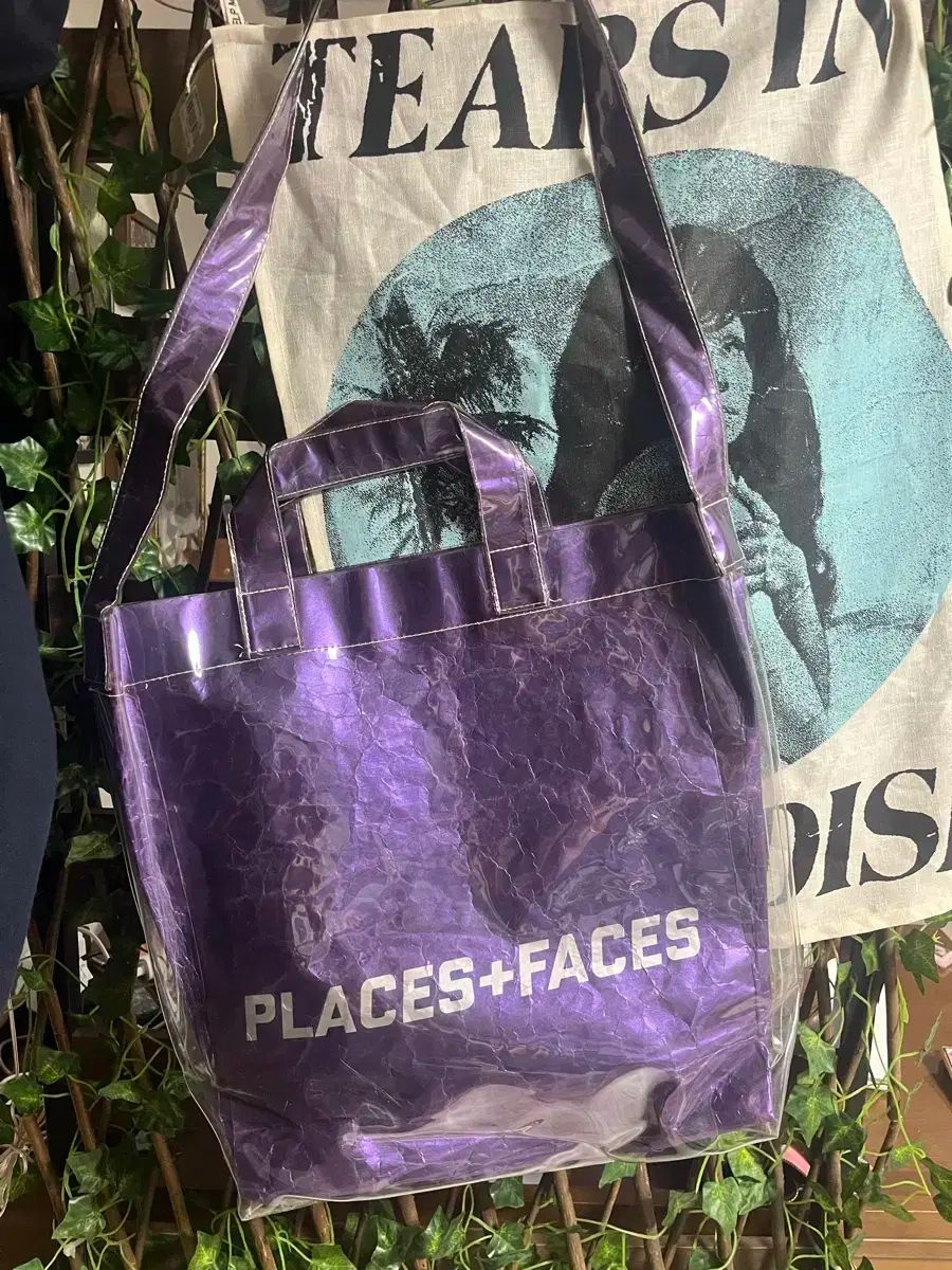 【雷市場（ポンジャン）商品韓国直送】 Places ＋ faces プラフ pvc バッグ