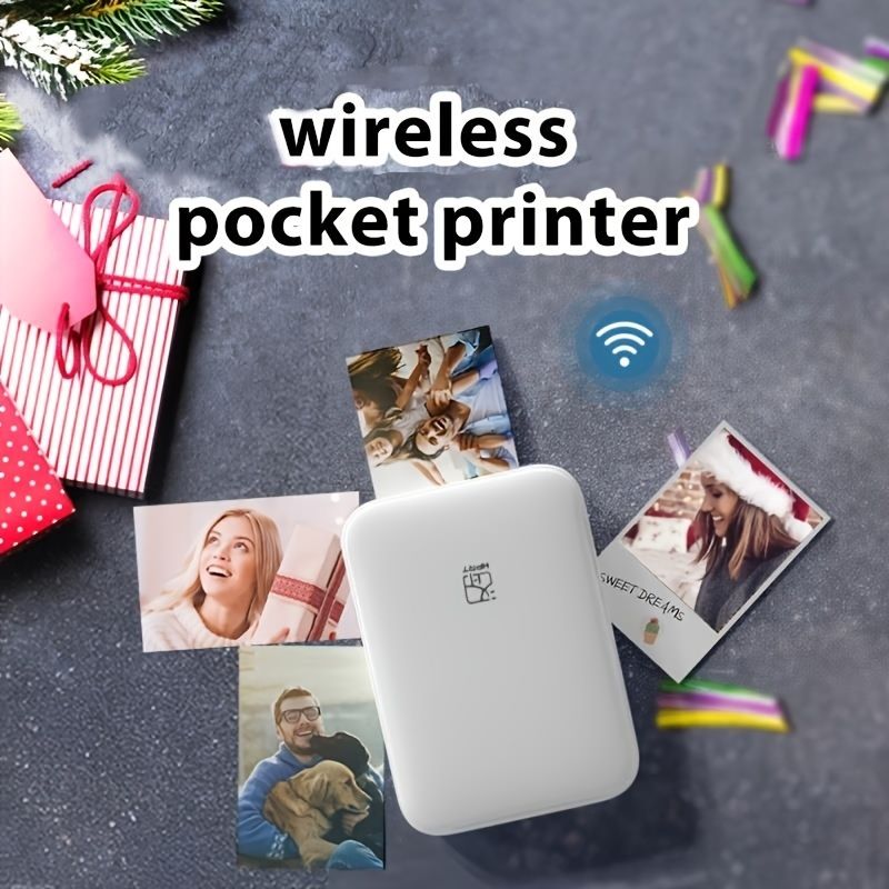 無線デバイスと互換性ありZINK 印刷ポータブルポケットスマート印刷携帯電話直接印刷