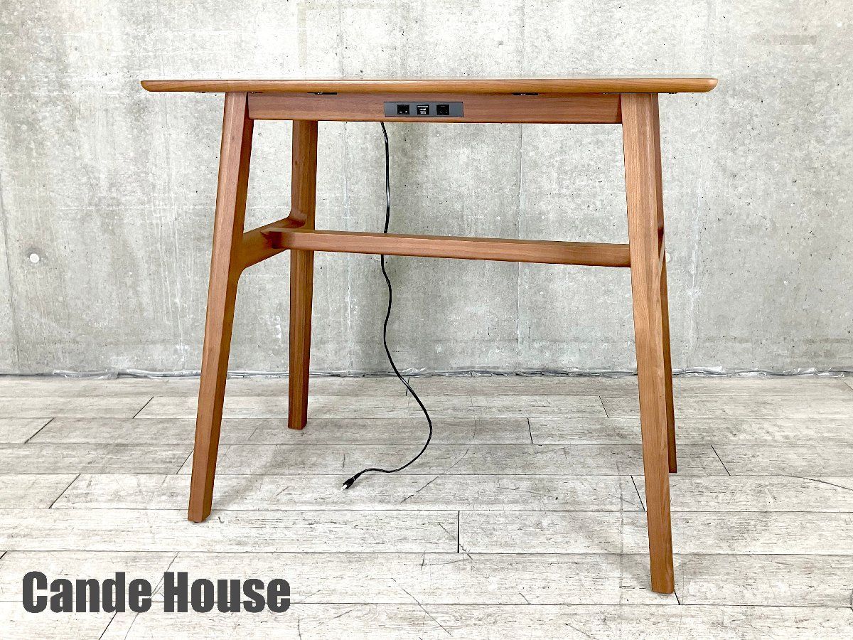Cande House | カンディ ハウス テン ハイテーブル コンセント付属 コンソール|デスク 北欧