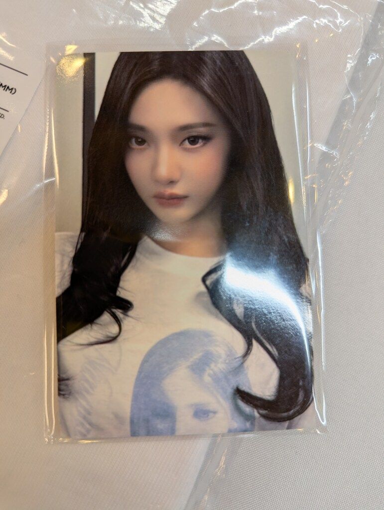 aespa 2025 aespa LIVE TOUR SYNK:aeXIS LINE NINGNING T-SHIRT SET