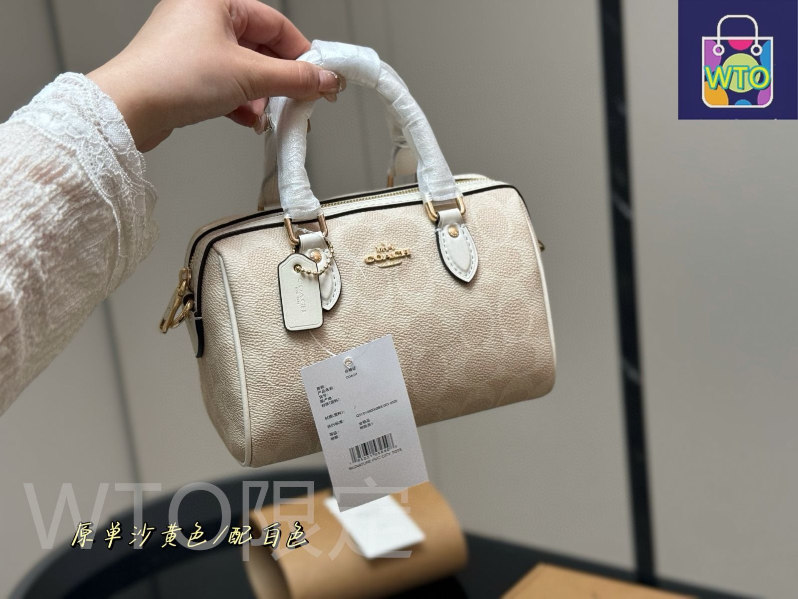 今日特価】Coach コーチ ミニ ボストン バッグ コンパクトで大