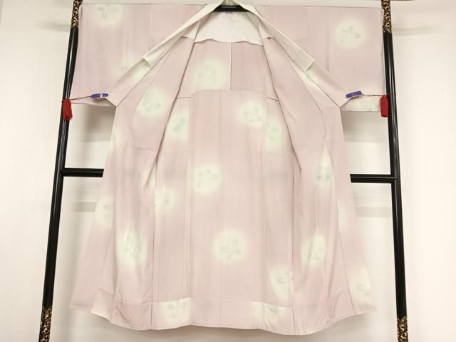 平和屋着物○長襦袢 無双仕立て 舞蝶文 暈し染め 正絹 逸品 AAAW4199np