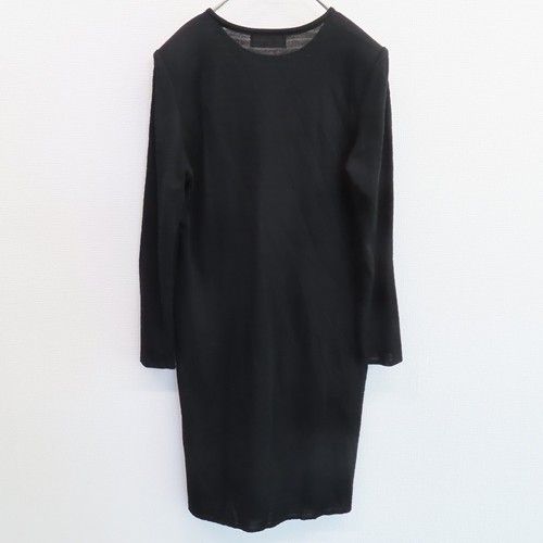 YVESSAINTLAURENT イヴサンローラン　ニット　ワンピース　黒　M イヴ・サンローラン YVES SAINT LAURENT YSL ヴィンテージ