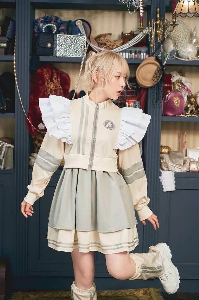 キルリモートコラボ ジャージメイド ワンピース [メイド コスプレ