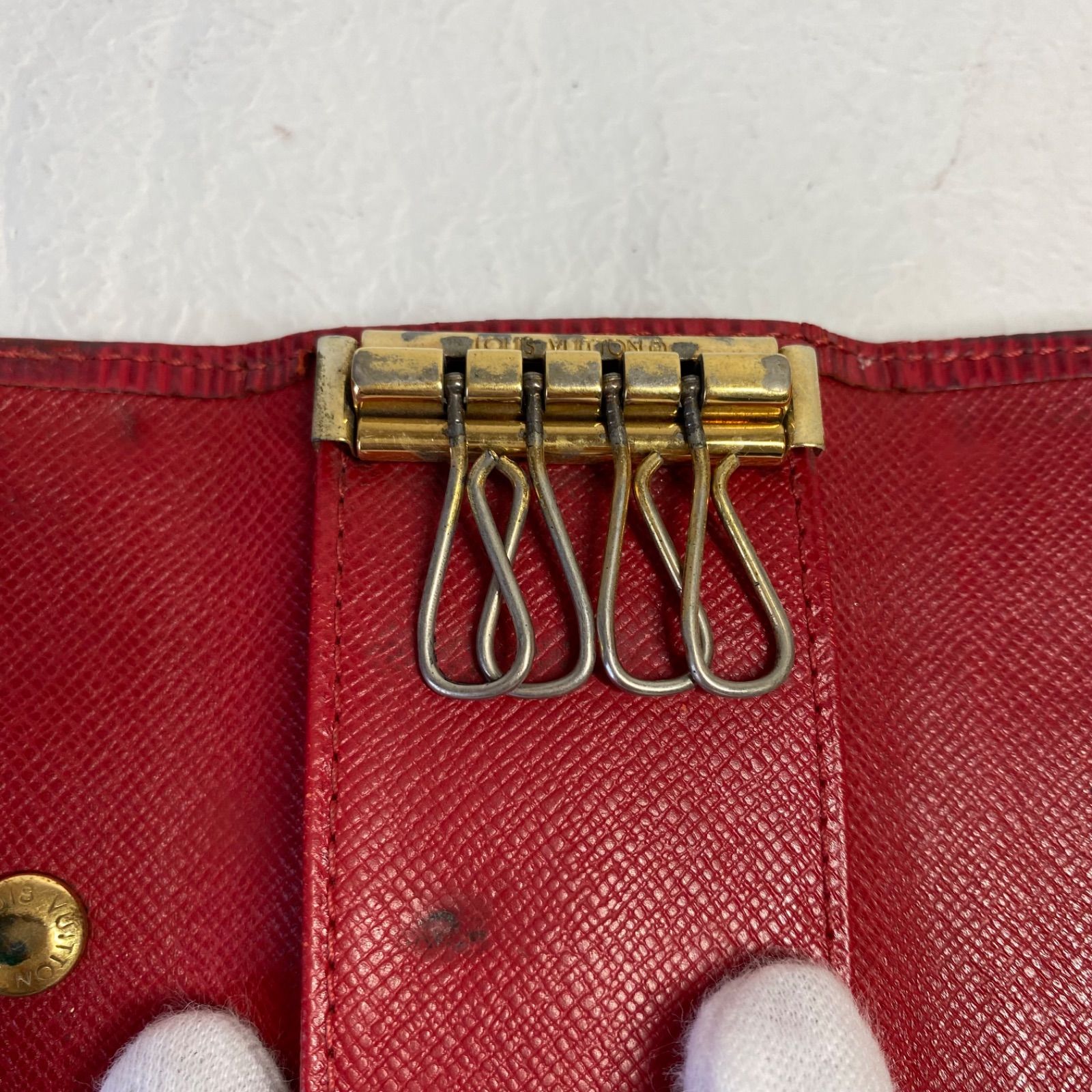 ★LOUIS VUITTON 4連キーケース　シリアルNO FL1047★ ☆LOUIS VUITTON 4連キーケース シリアルNO FL1047 LOUIS