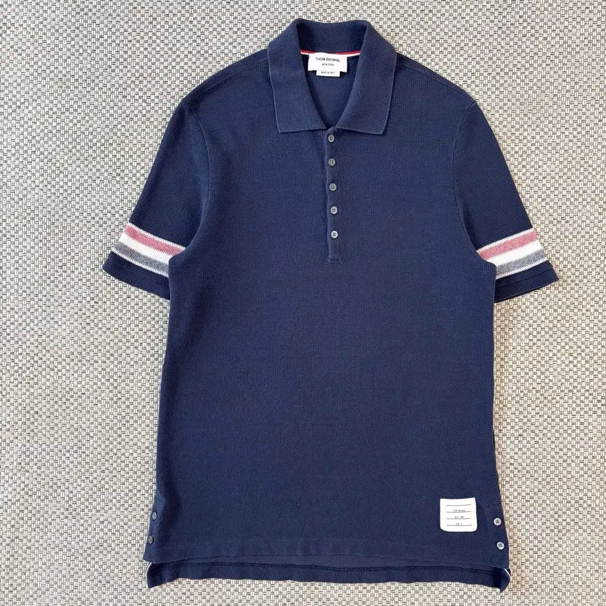 4 Thom Browne(トム・ブラウン) 四本サイドライン pk ポロTシャツ