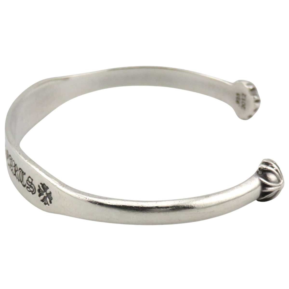 クロムハーツ CHプラス フラット バングル SV925 ユニセックス CHROME  