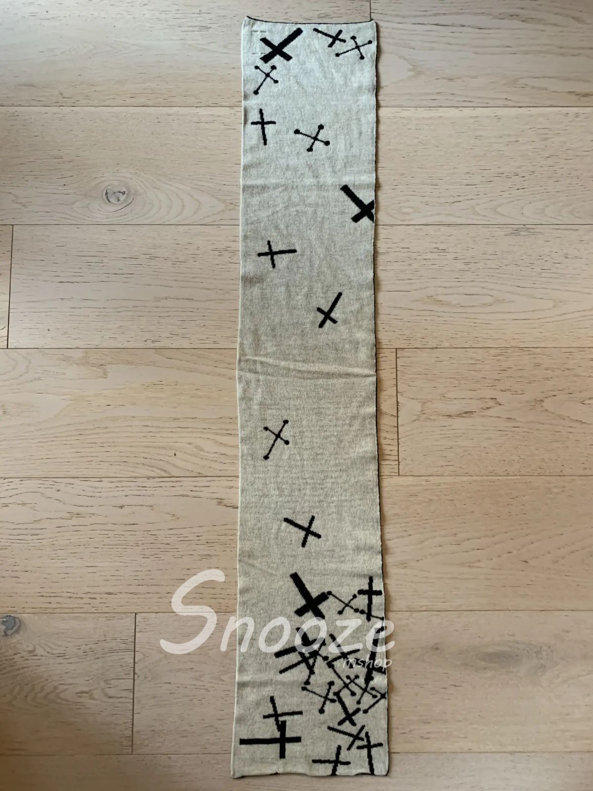 Under Cover 魔女期　クロス柄マフラー 約 23cm x 120cm UNDERCOVER 魔女期 クロス柄マフラー Under Cover 魔女期 クロス