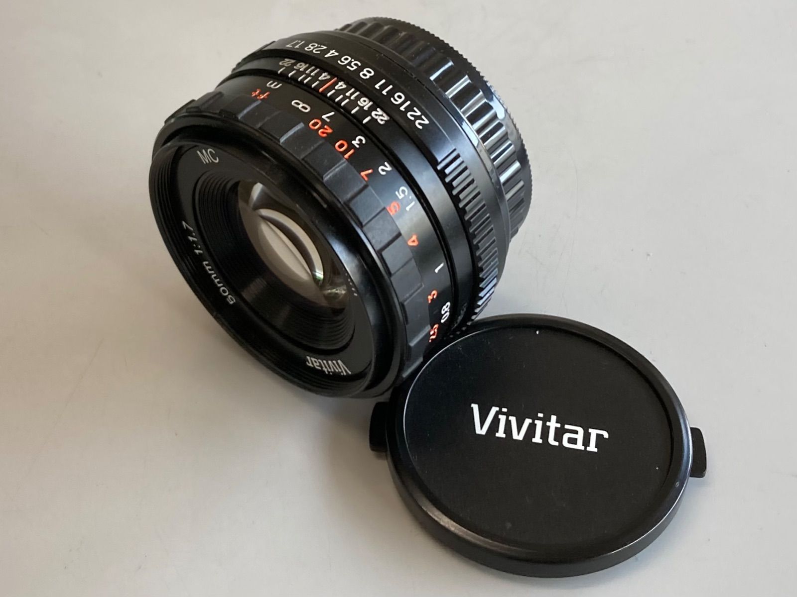 Vivitar MC 50mm F1.7 ペンタックスKマウント用 for PENTAX - メルカリ