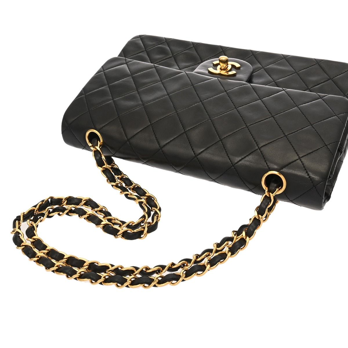 シャネル　ラムスキン　マトラッセ　Wフラップ　Wチェーン　ショルダーバッグ 楽天市場】シャネル CHANEL マトラッセWフラップチェーン