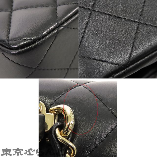 美品 シャネル レザー ベルト ブラック マトラッセ 楽天市場】【シャネル】Chanel B24V ココマーク マトラッセ