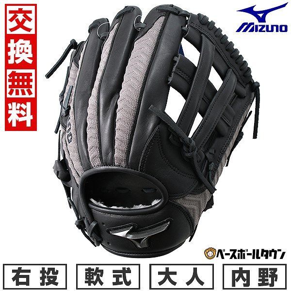 ミズノ 一般軟式用ウィルドライブ ブルー(2025) オールラウンド用 右