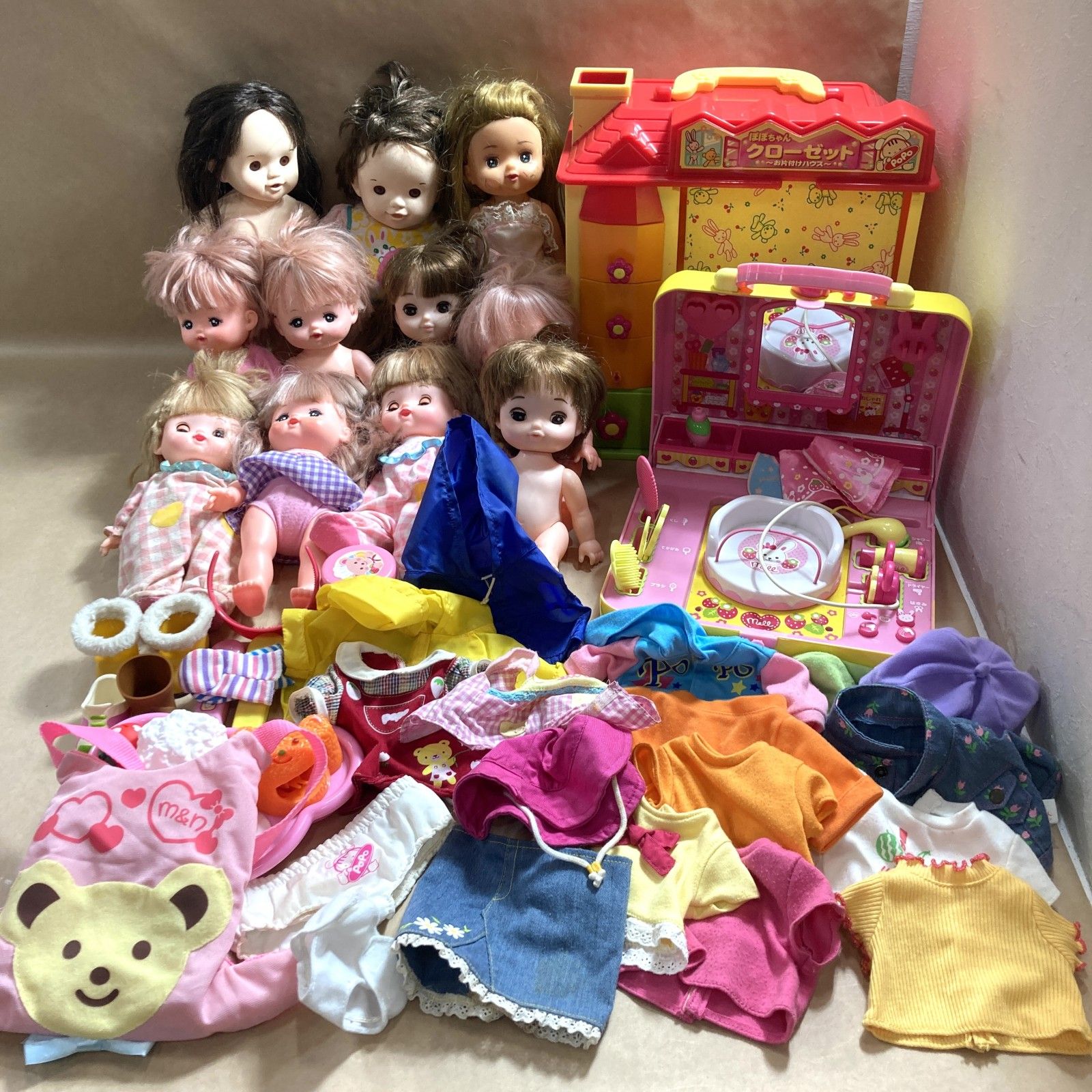 ☆ おせわだいすき メルちゃん ぽぽちゃん まとめ商品 人形11体